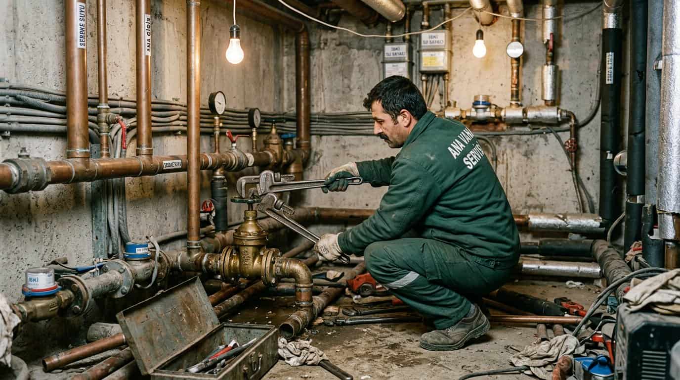 Tesisat bağlantı kontrolü