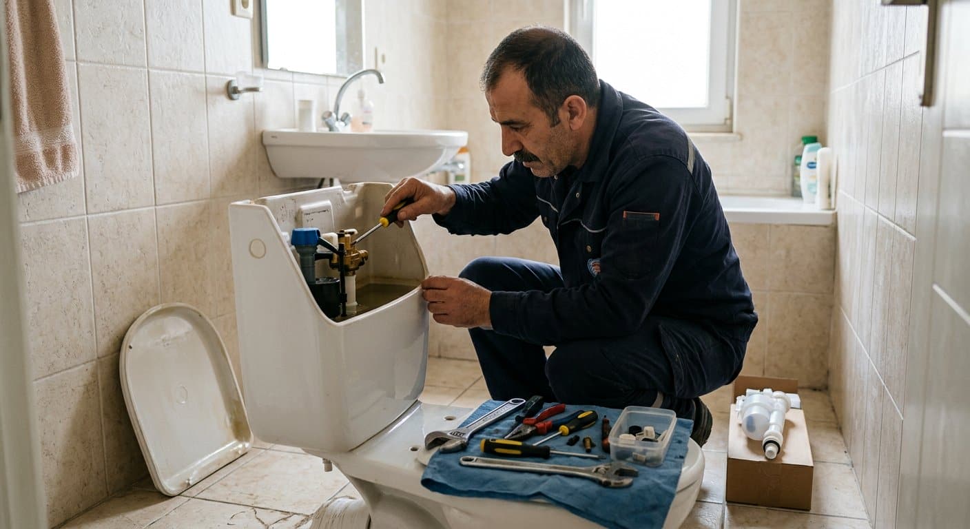 Adresinde tesisat kontrolü